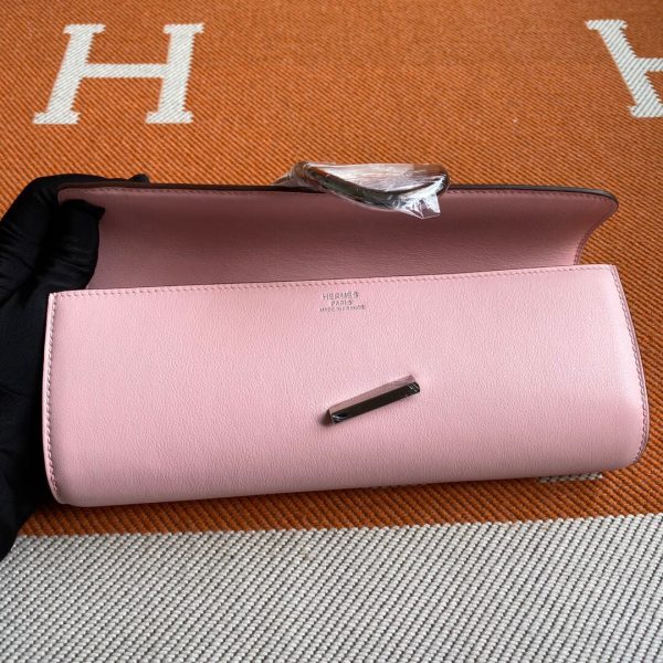 Hermes Egee Swift light pink Handbag 2
