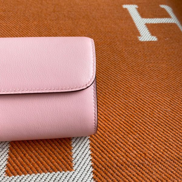 Hermes Egee Swift light pink Handbag 6