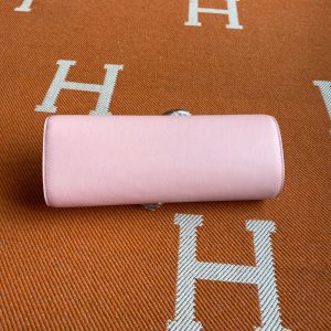 Hermes Egee Swift light pink Handbag 18