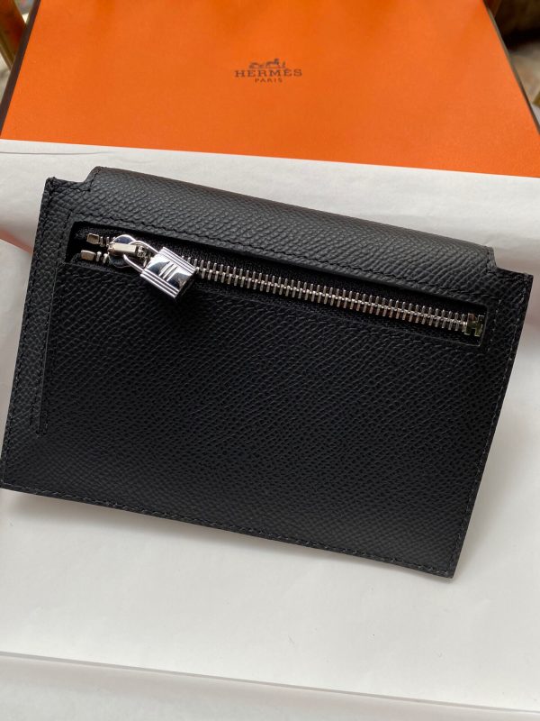 Hermes Kelly Pocket Epsom black Bag 4