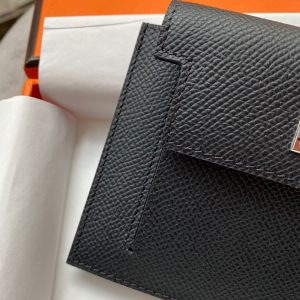 Hermes Kelly Pocket Epsom black Bag 15