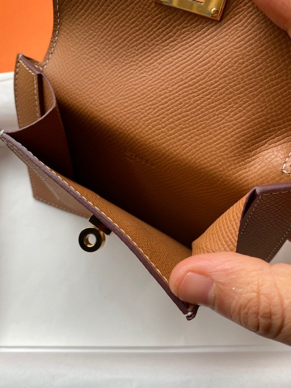 Hermes Kelly Pocket Epsom golden brown Bag 2