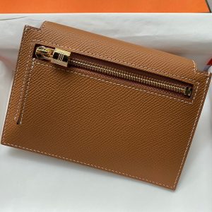 Hermes Kelly Pocket Epsom golden brown Bag 14