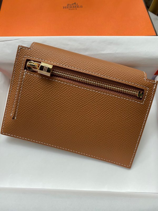 Hermes Kelly Pocket Epsom golden brown Bag 6