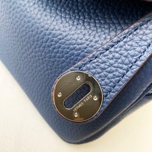 Hermes Mini Lindy 2019 size 20 dark blue Bag 11