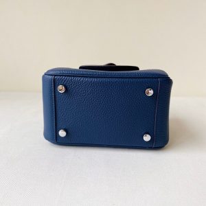 Hermes Mini Lindy 2019 size 20 dark blue Bag 12