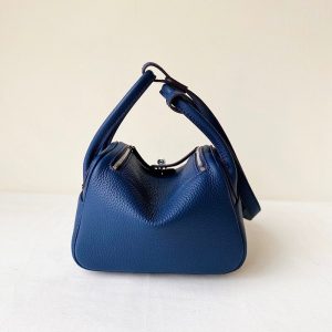 Hermes Mini Lindy 2019 size 20 dark blue Bag 14