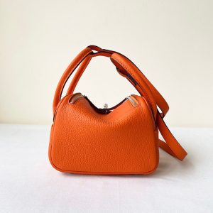 Hermes Mini Lindy 2019 size 20 orange Bag 13