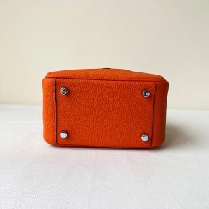 Hermes Mini Lindy 2019 size 20 orange Bag 15