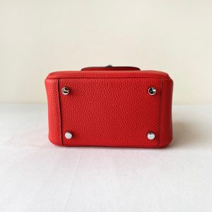 Hermes Mini Lindy 2019 size 20 scarlet Bag 10