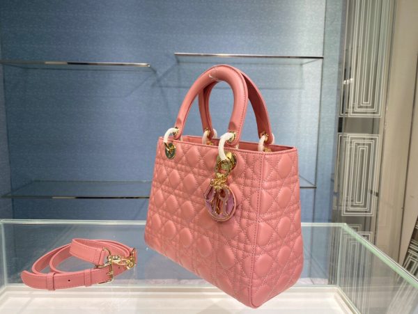 Lady Dio.r My ABC size 24 pink pastel Bag 8