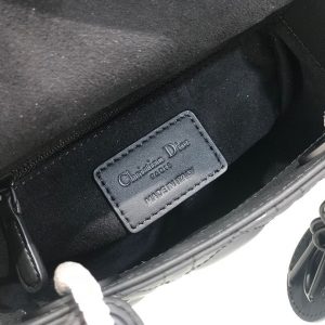 Lady Dior Ultra mat size 17 black Bag 11