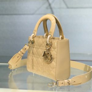Lady Dior size 20 beige Bag 16