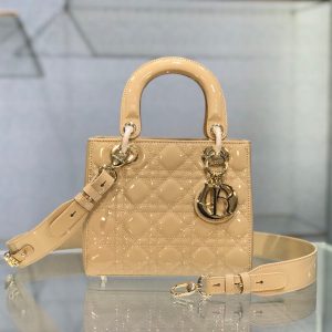 Lady Dior size 20 beige Bag 18