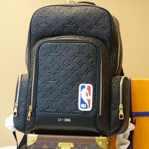 Louis Vuitton LVXNBA NBA Black Monogram Leather Backpack LV Tote Bag NEW M57972 10