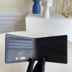 Louis Vuitton x NBA Black Multiple Wallet M80624 7