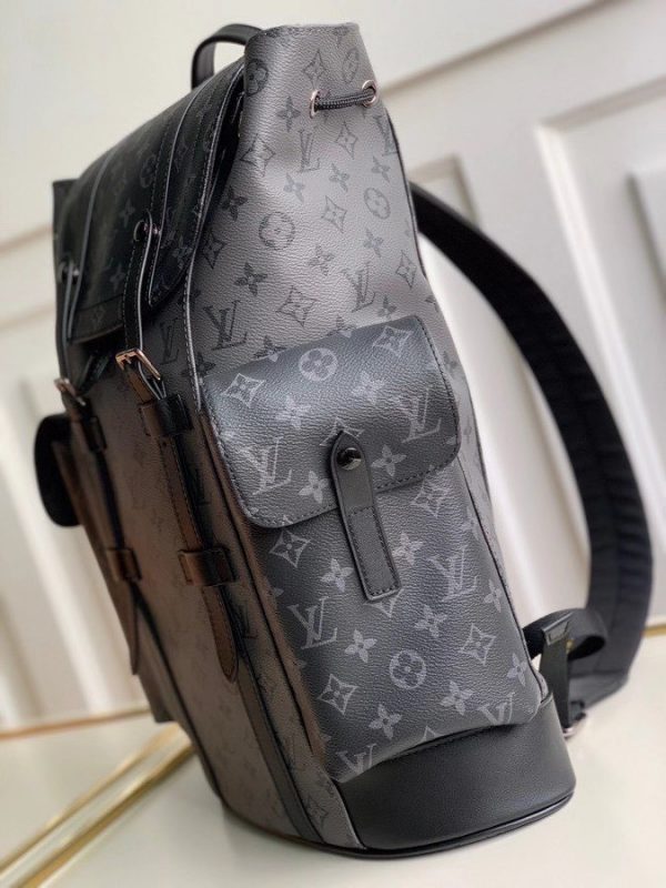 Louis Vuitton Monogram Eclipse Canvas Christopher PM backpack M45419 4