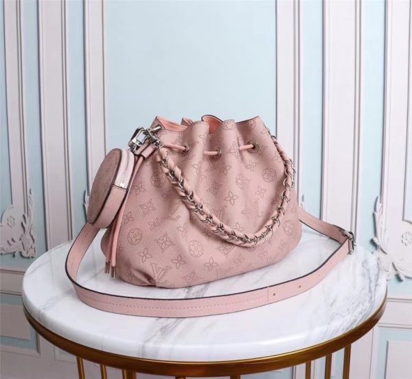 Louis Vuitton Muria Bucket Bag Magnolia Pink M55798 5