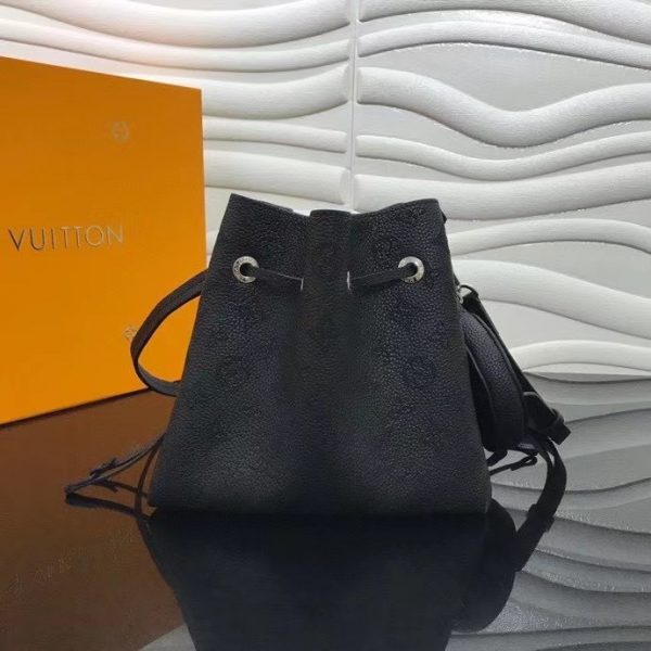Louis Vuitton Muria bucket bag M55798 black 6