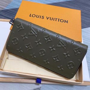 Louis Vuitton Monogram Seal Cowhide Leather Slender Wallet M80520 8