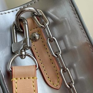 Louis Vuitton Sac Plato Tote Bag Silver M45884 9