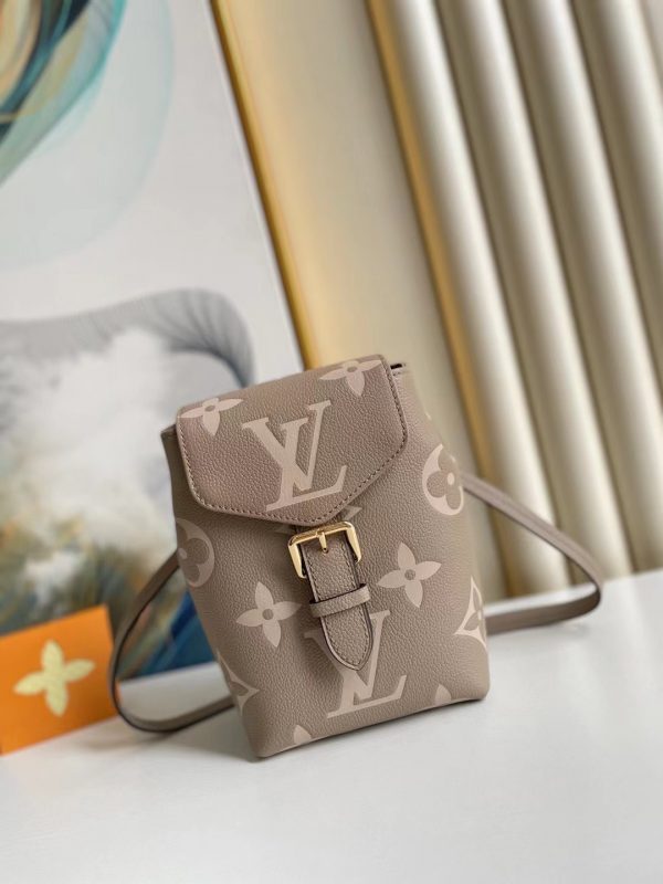 Louis Vuitton TINY BACKPACK Monogram Empreinte Cream M80738 1