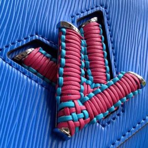 Louis Vuitton TWIST PM Epi Leather With Braided Twist Lock Blue M57669 2021 High 11