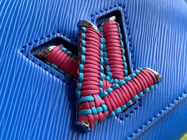 Louis Vuitton TWIST PM Epi Leather With Braided Twist Lock Blue M57669 2021 High 5