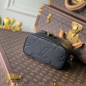 Louis Vuitton Vanity Case PM In Giant Monogram Leather M45598 Black 11