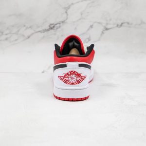 Nike Air Jordan 1 Low White Red Black 553558-118 11