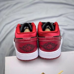 Nike Air Jordan 1 Low "Black Dark Red 14