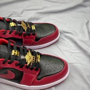 Nike Air Jordan 1 Low "Black Dark Red 18