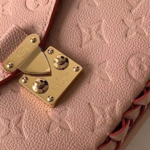 Pochette Metis Empreinte Rose Poudre Leather Pink Cross Body Bag M43942 11