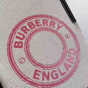 The Burberry Small Logo Graphic Cotton Canvas Peggy Bucket Bag 8241 14
