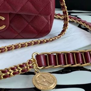 chanel handmade gold coin bag 99065 10