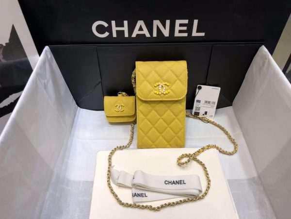 chanel phonebag and airpods/smallerbag belt bag sling 1