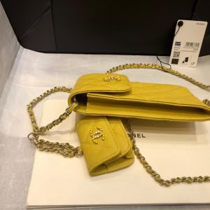 chanel phonebag and airpods/smallerbag belt bag sling 10