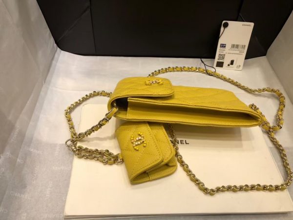 chanel phonebag and airpods/smallerbag belt bag sling 4