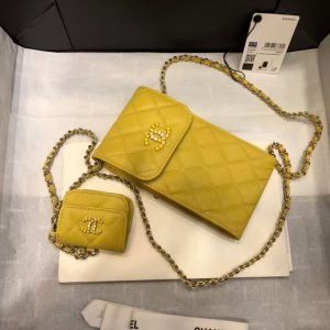 chanel phonebag and airpods/smallerbag belt bag sling 12