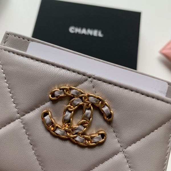 Chanel wallet AP0941 gray 5