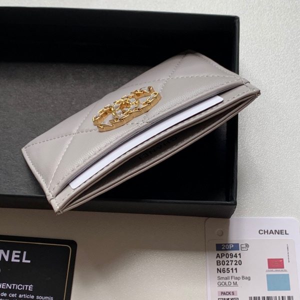 Chanel wallet AP0941 gray 6