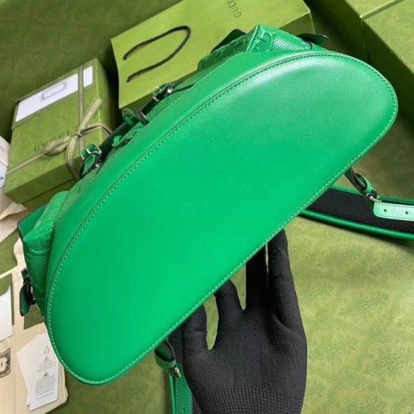 gucci embossed bag green 625770 4