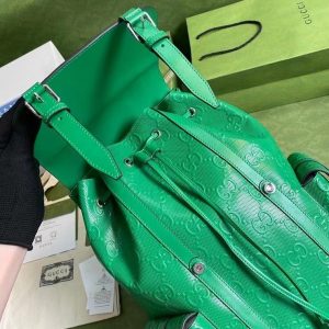 gucci embossed bag green 625770 9