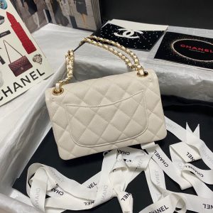 the chanel 21ss series of imported cowhide white 14