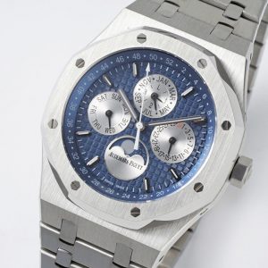AP Audemars Piguet Royal Oak Cal.5134 blue silver Watch 17