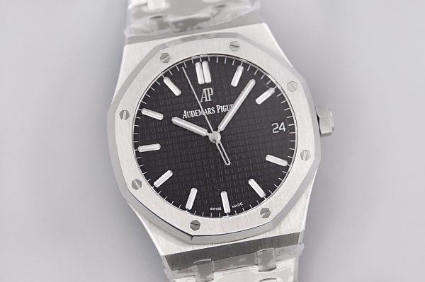 APS Audemars Piguet Royal Oak CAL.4302 black silver Watch 8