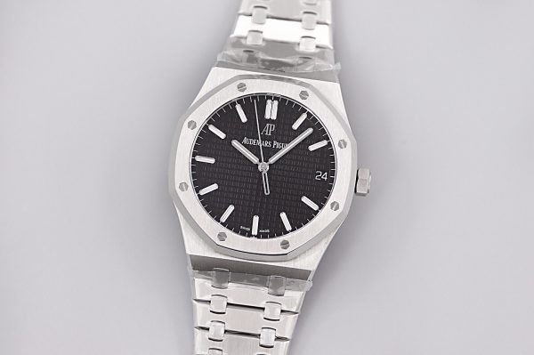 APS Audemars Piguet Royal Oak CAL.4302 black silver Watch 1