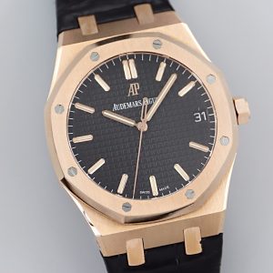 APS Audemars Piguet Royal Oak CAL.4302 black x gold Watch 18