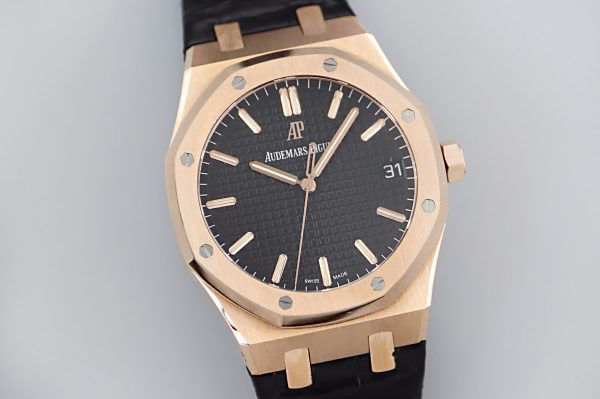 APS Audemars Piguet Royal Oak CAL.4302 black x gold Watch 9