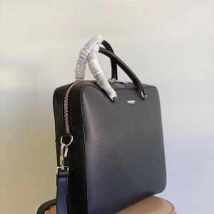 Bruberry grain leather briefcase 14